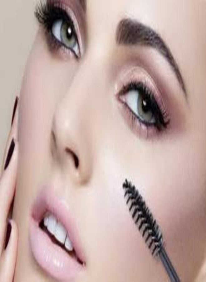 Gugzy فرش ماسكارا رموش من الألياف الناعمة القابلة للاستخدام مرة واحدة لتطبيق رموش الاصطناعية والحواجب والمكياج، فرش ماسكارا (3، أسود) - Image 3