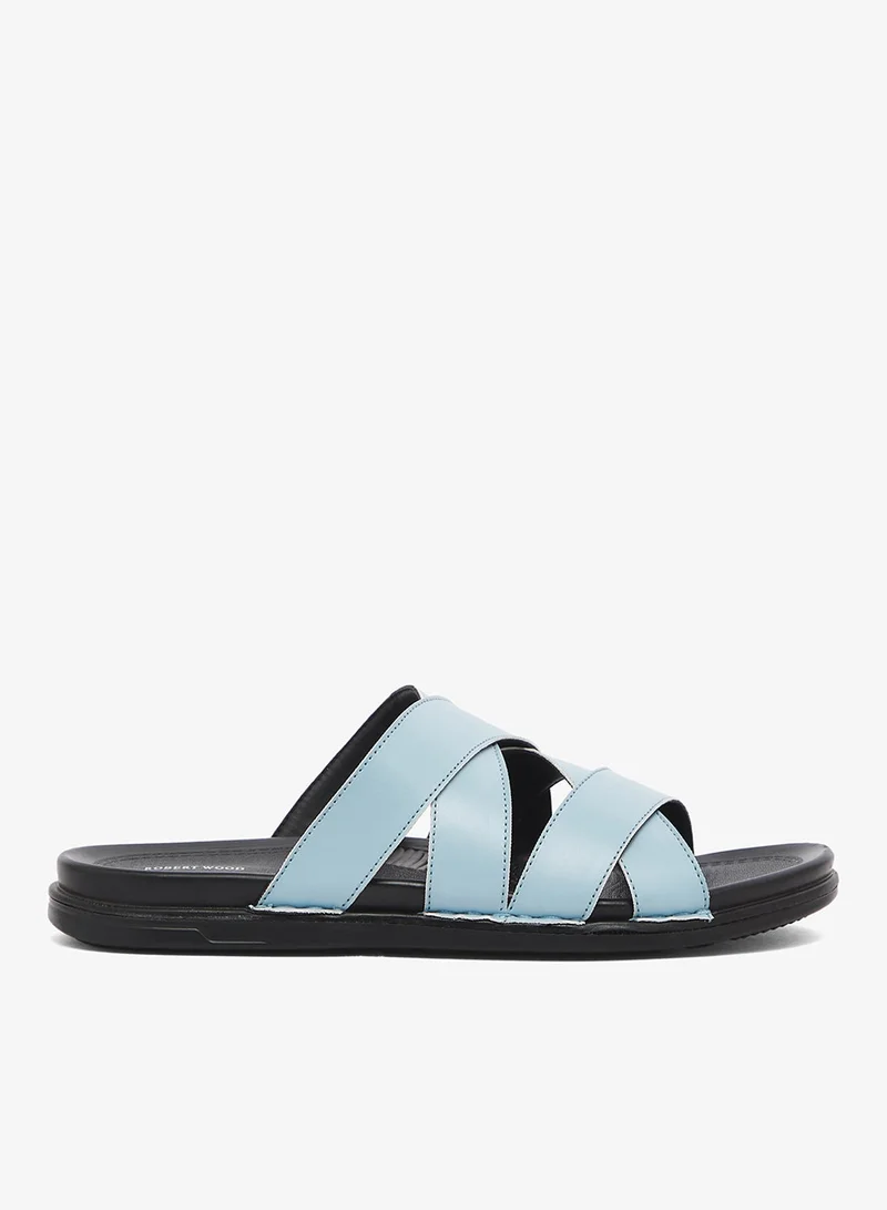 روبرت وود صنادل مريحة بشريط قدم