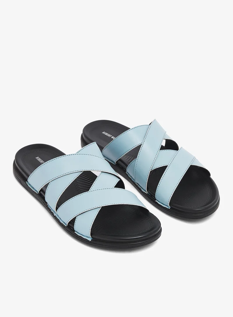 Robert Wood Comfort Footbed Strappy Sandals