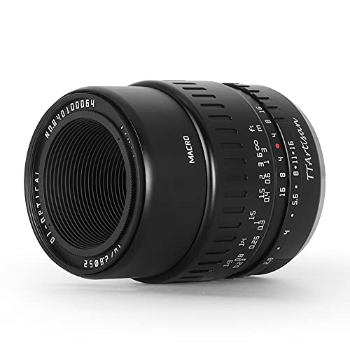 TTArtisan 40mm F2.8 Macro Lens APS-C 1:1 Magnification Macro Lens Manual Focus Prime Fixed Focus Lens for Fuji X-Mount Camera X-A1, X-A10, X-A2, X-A3, X-A5, X-A7, X-M1, X-M2, X-H1,X-T1 - Image 3