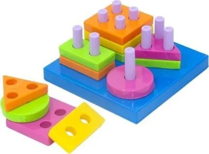 Hobialem Kiki, Geometric Shapes Puzzle, Puzzle Game, Educational Puzzle, Intelligence Developing Toy