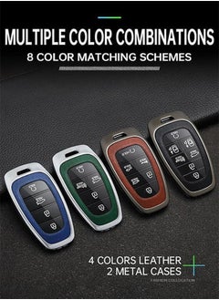 RATSAW Smart Key Fob Cover Remote Key Shell Case Fit for Hyundai Sonata Santa Cruz Santa Fe Nexo Tucson Palisade  - Image 4