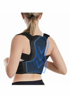 Y&D Posture Corrector for Women and Men, Adjustable Breathable Back Support Straightener  - Image 1