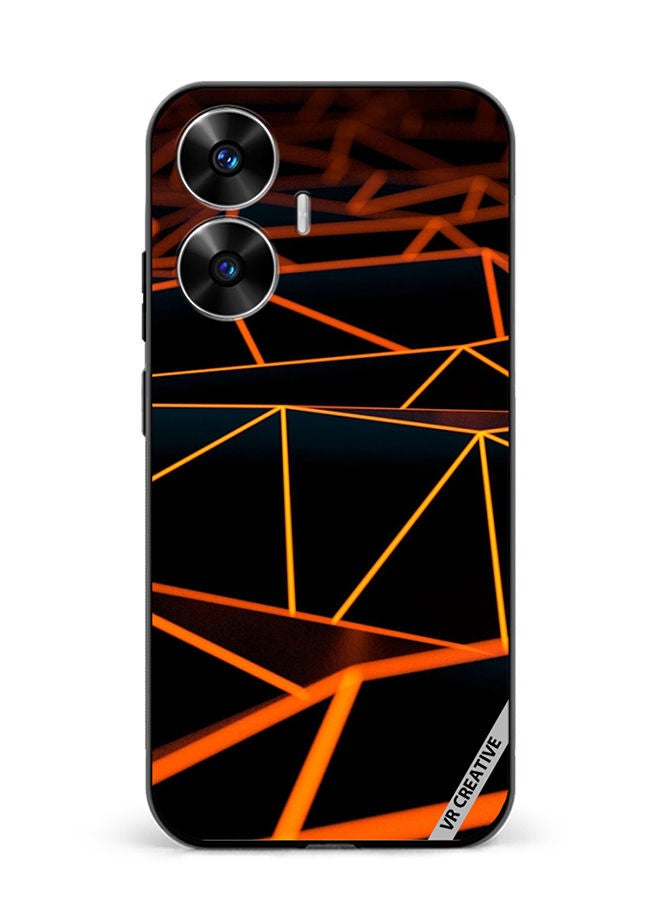 VR CREATIVE Protective Case Cover For Realme C55 Layer Design Multicolour - Image 1