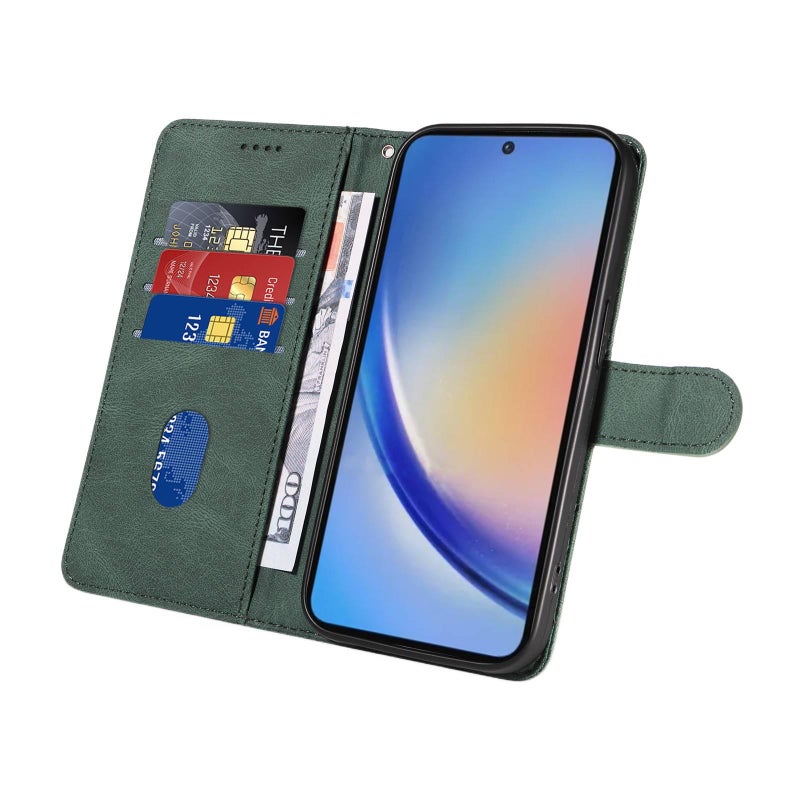 غطاء هاتف بTPU لـ Samsung Galaxy Note8 مع حامل بطاقات وحماية من السقوط مع مقاوم للصدمات مع حامل قائم مع ملمس ناعم باللون أحمر بوظيفة حامل من مادة TPU للاستخدام المنزلي للسفر - Image 5