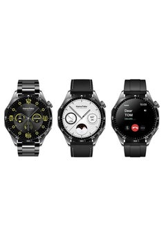 Haino Teko Haino Teko RW-44 Smart Watch HD AMOLED - 3 Straps Included - Elegant Design & Built-in Microphone  - Image 1