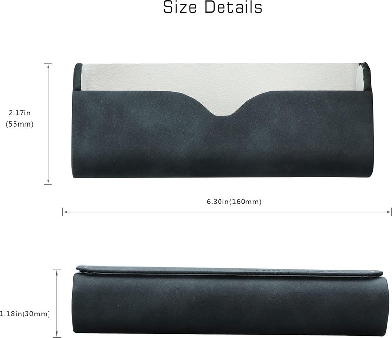 VisionGlobal Hard Shell Eyeglass Case for Eyeglasses and Sunglasses for Men/Women and Kids - Image 3