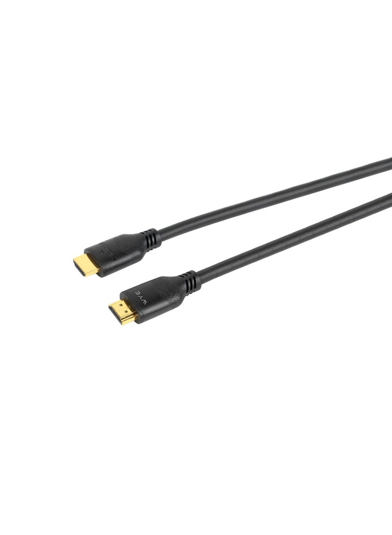 كابل HDMI إلى HDMI موديل Y-HDMI41M، بطول 1.5 متر، يدعم 8K@60Hz و 4K@120Hz فائق الوضوح، عالي السرعة، أسود - Image 2