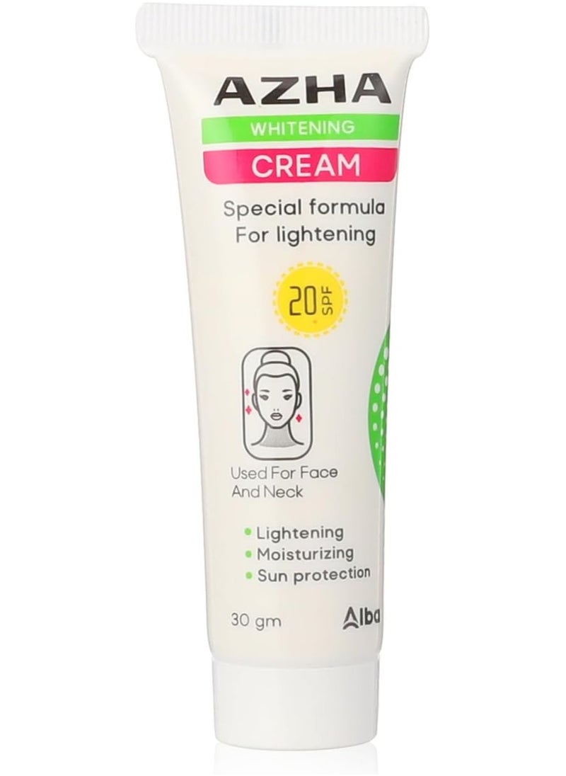AZHA AZHA WHITENING CREAM 20 SPF 30 GM  - Image 1