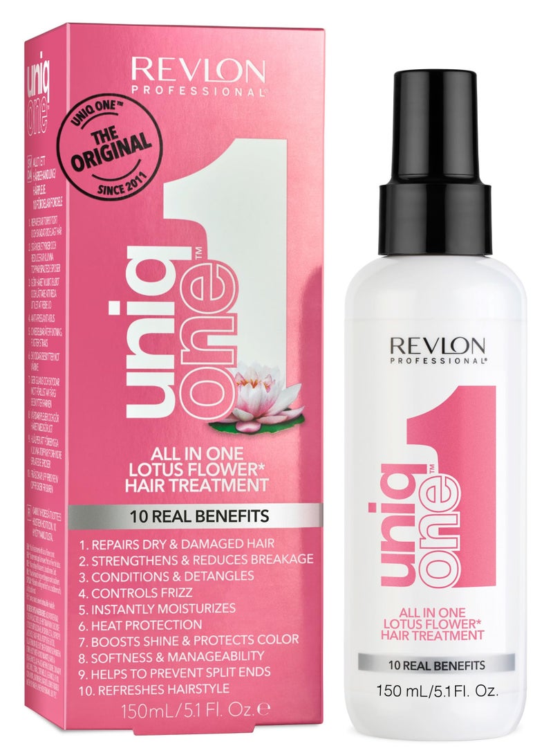 Revlon Professional Revlon Professional Uniq One Lotus Flower Hair Treatment 150ml  - Image 1