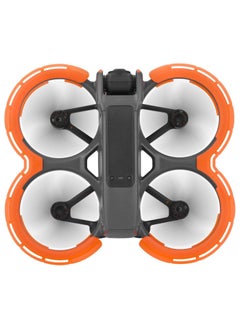 VKL Avata 2 Bumper Guards Accessories, Propeller Guard Protector Gimbal Protective Anti-Collision Ring Cover for DJI Avata 2 Fly More Combo Accessories (Orange) 