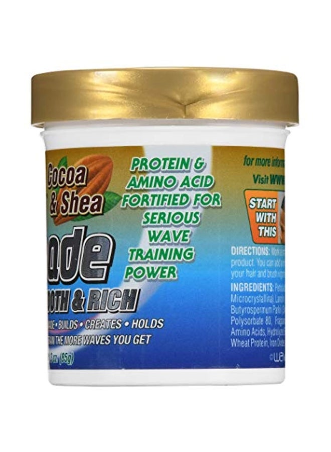 WAVEBUILDER Cocoa & Shea Pomade 3 OZ - Image 3