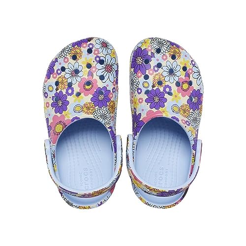 crocs Toddler Classic Retro Floral Clog - Image 5