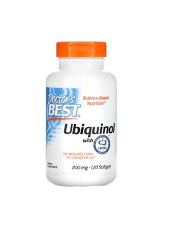 Doctor's Best Ubiquinol with Kaneka 200 mg 120 Softgels  - Image 1