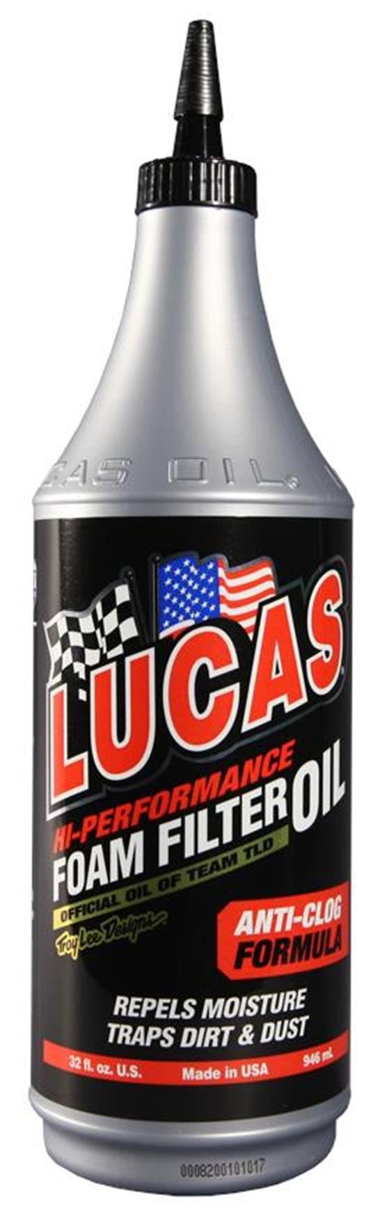 Lucas Oil 10798 High Performance Foam Filter Oil - 1 Quart - Image 5
