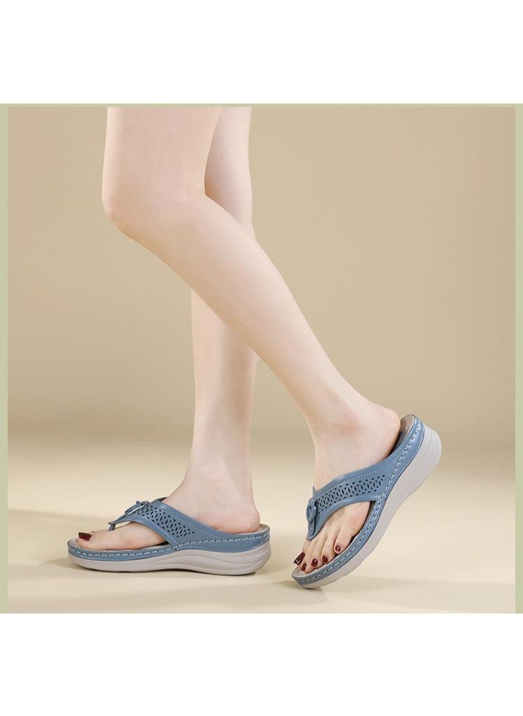 SIKETU Summer Fashion Women Comfortable Platform Sandals Casual Outdoor Slippers Wedges Shoes  - Image 4