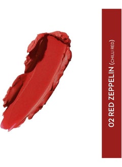 SUGAR Cosmetics Matte Attack Transferproof Lipstick - 02 Red Zeppelin (Chilli Red), Red, 2 g Moisturiser, Long Lasting, Matte Finish  - Image 2