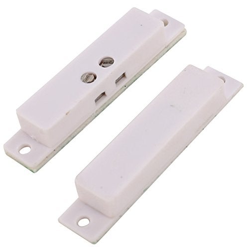 UHPPOTE Window Door Sensor Magnetic Contact Normal Closed Wired ScrewTerminal SurfaceMount Magnetic Contact Security 5 Pack - Image 3