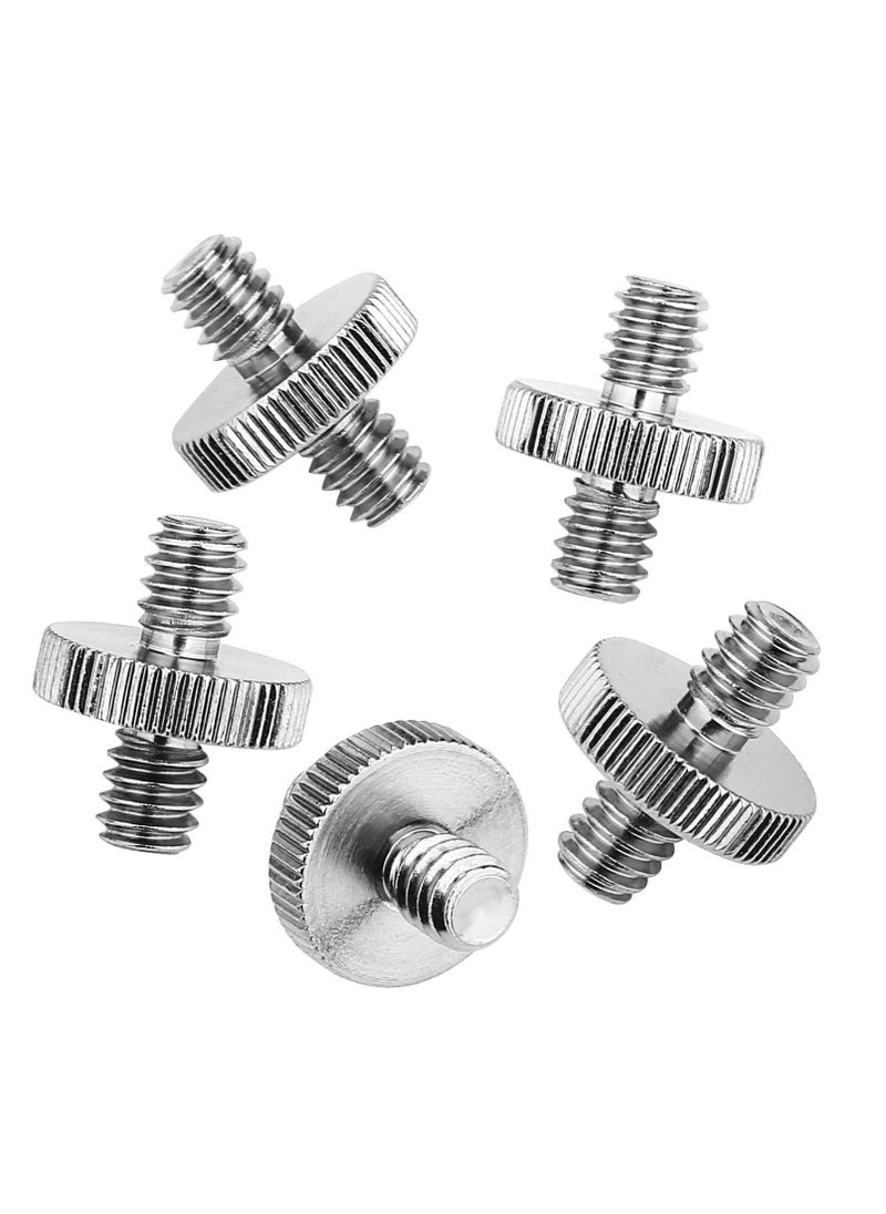 Generic - 22-Piece Camera Screw Adapter Set - 1/4" Male to 1/4" & 1/4" Male to 3/8" Male Threaded Tripod Converters for Cameras, Tripods, Monopods, Ballheads - Image 1