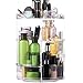 SUNFICON 360 Degree Rotating Makeup Organizer, Adjustable Multi-Function Large Capacity Cosmetic Storage Box Display - Image 2