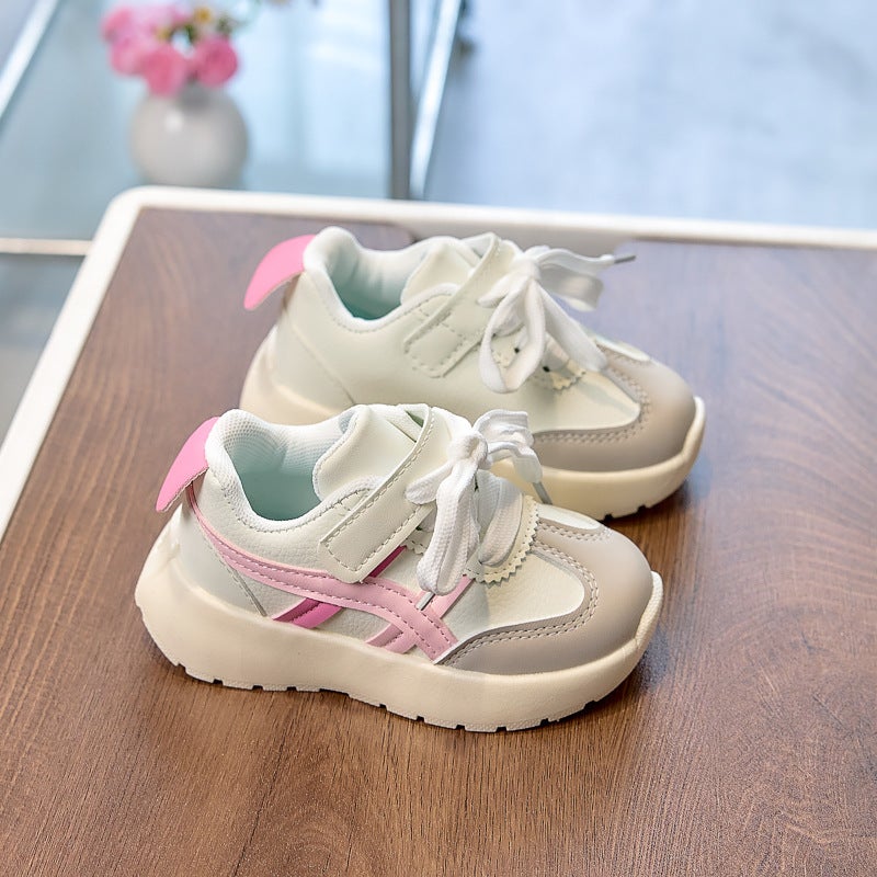 Mesh Sneakers Lightweight Flexible Sole Walking Shoes For Kids Indoor And Outdoor Activities - Image 3