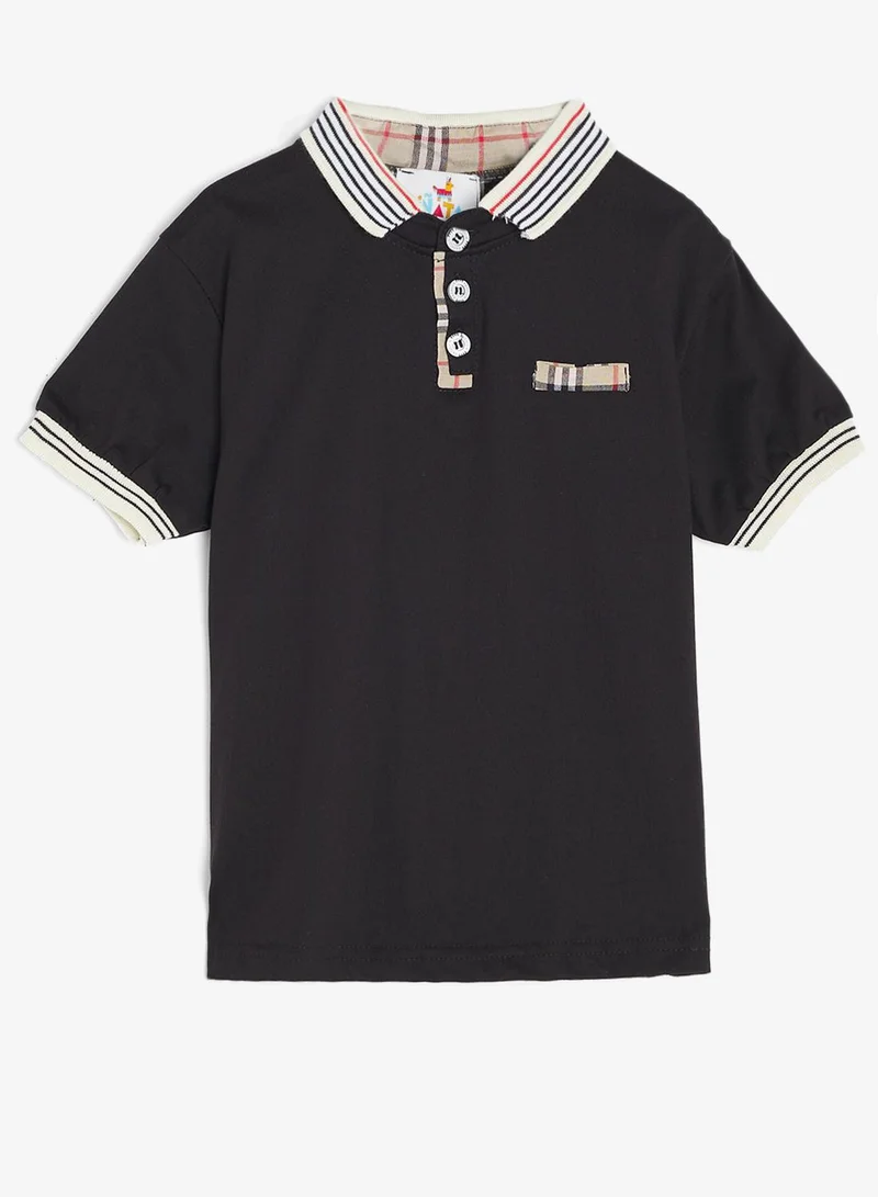 Pinata  Cotton Polo Tshirt and Shorts Set for Men | Best Price UAE