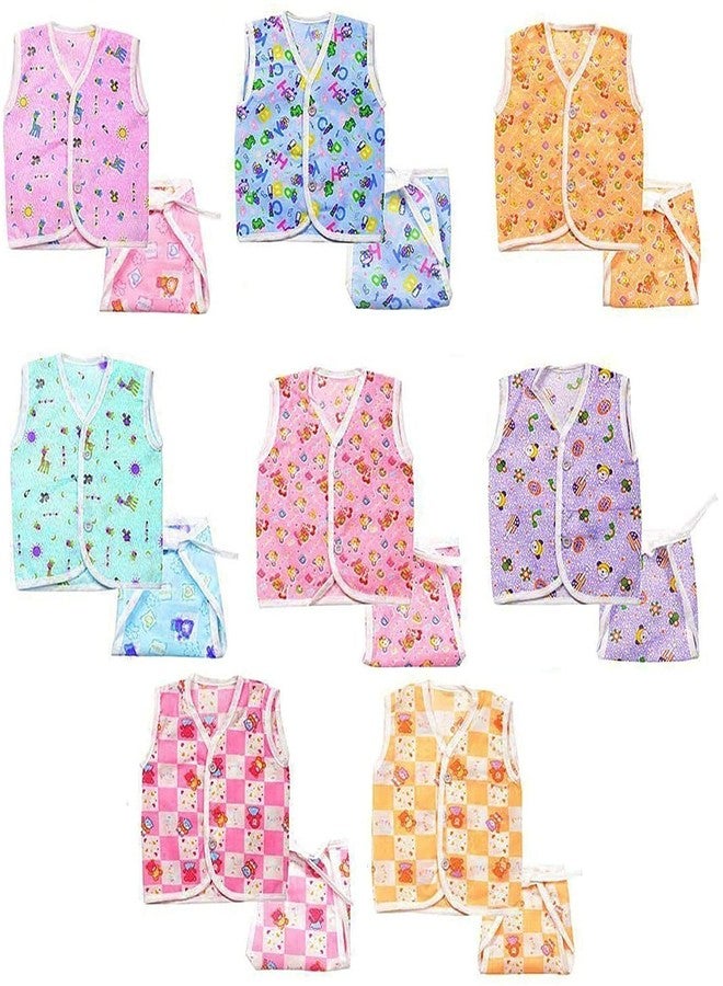 EIO طقم جابلا قطني للأطفال حديثي الولادة (بنات وأولاد) من إي آي أو (16 قطعة جابلا لانجوت) - Image 1