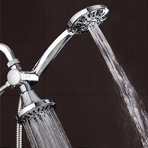 AquaDance Total Chrome Premium High Pressure 48-setting 3-Way Combo for The Best of Both Worlds – Enjoy Luxurious 6-setting Rain Shower Head and 6-Setting Hand Held Shower Separately or Together - Image 3