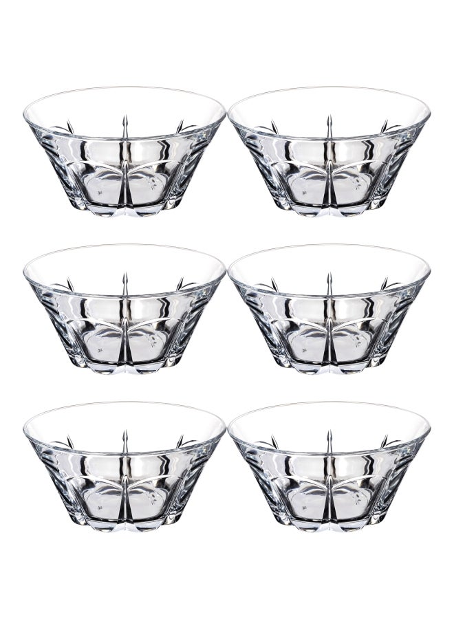 Pasabahce 6-Piece Pera Bowl Set Clear 60x130mm - Image 1
