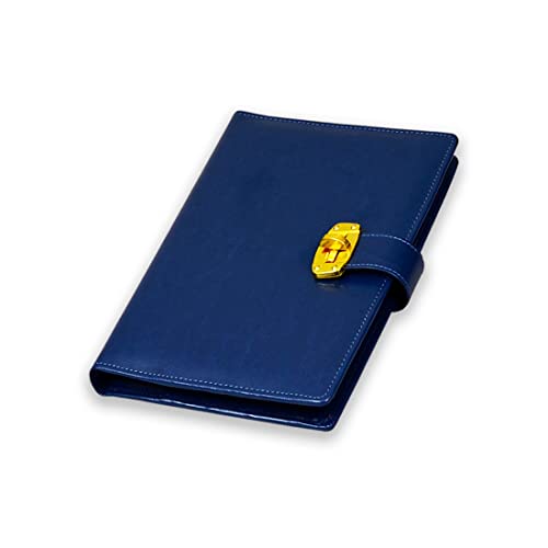 COI Business Faux Leather Undated Planner/Diary with Pen (*Blue) - Image 2