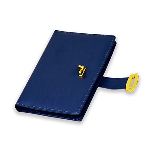 COI Business Faux Leather Undated Planner/Diary with Pen (*Blue) - Image 3
