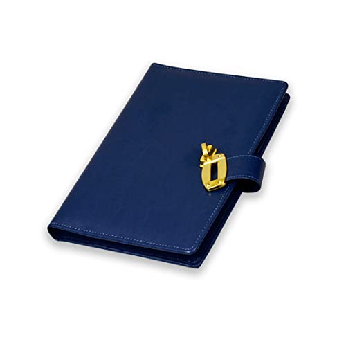 COI Business Faux Leather Undated Planner/Diary with Pen (*Blue) - Image 4