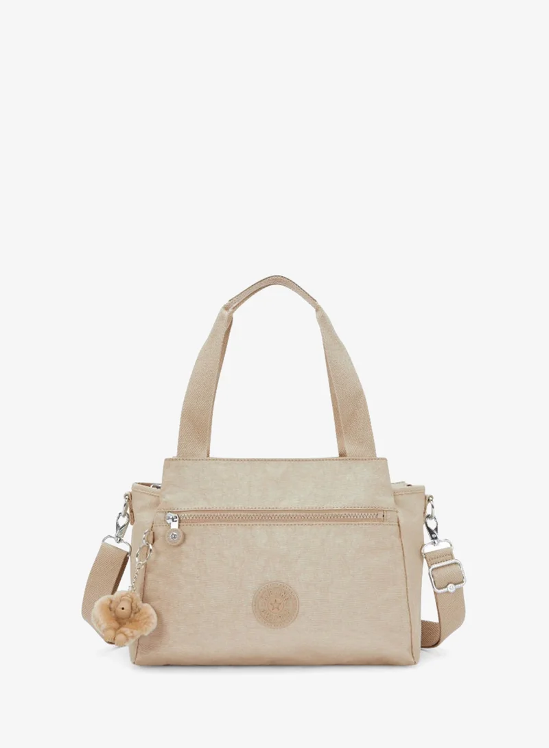 Kipling Elysia Medium shoulderbag with removable shoulder strap Sparkled Beige