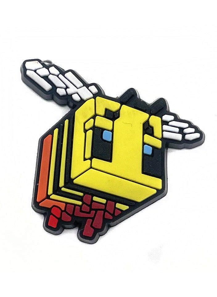 Minecraft Cartoon Hole Shoes Accessories - Image 1