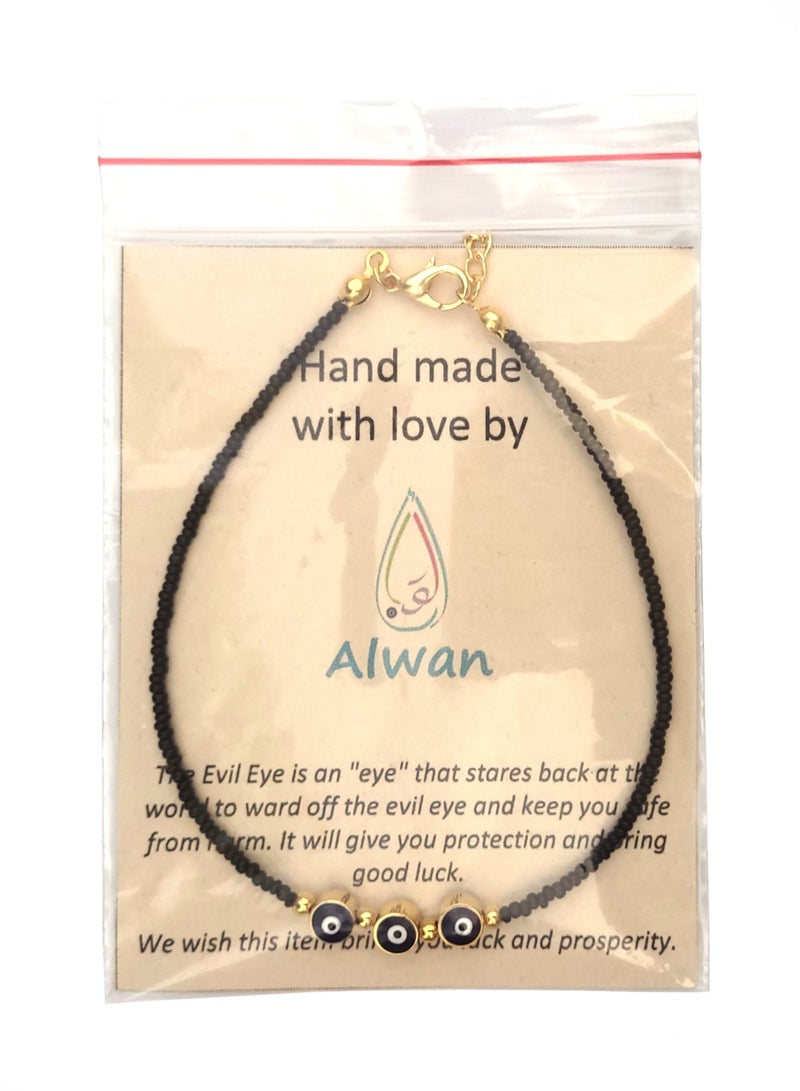 Alwan خلخال طويل الحجم على شكل عين شريرة  - Image 4