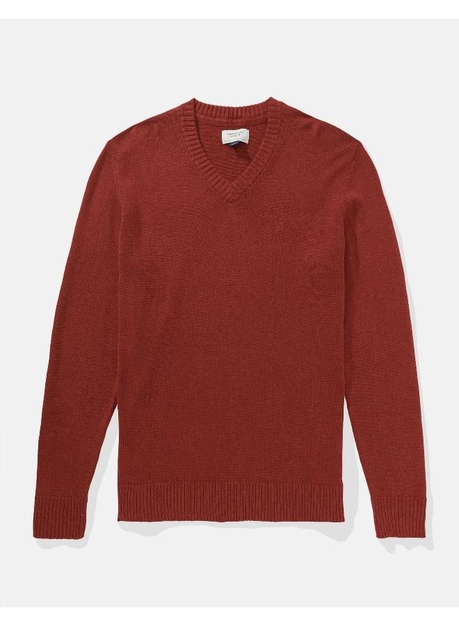 American Eagle Super Soft V-Neck Sweater  - Image 3