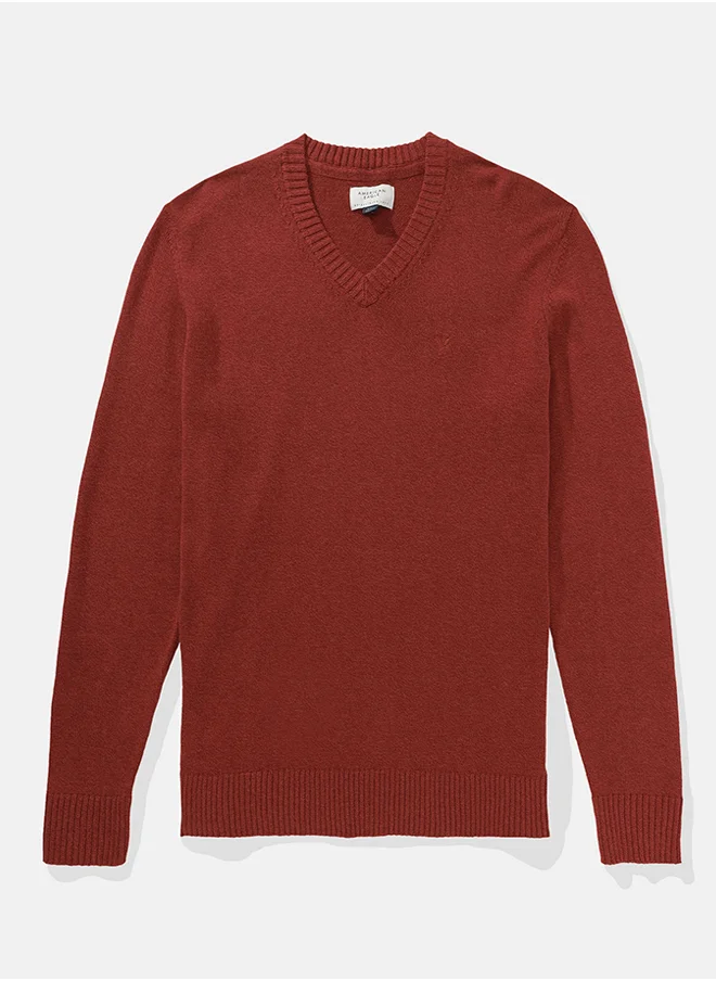 American Eagle Super Soft V-Neck Sweater