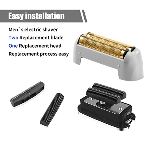 Wusuker Pro Shaver Replacement Foil and Cutters Compatible with Andis ProFoil Lithium foil Shaver, Golden - Image 3