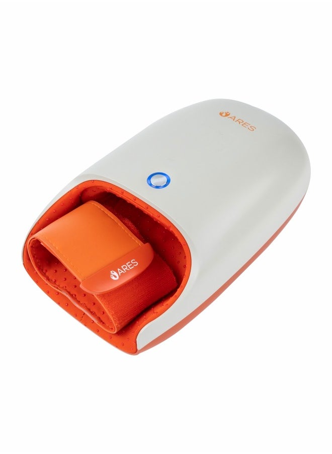 ARES uPalm Wireless Hand Massager - 6 Airbag Massage Modes, 6 Intensity Levels, Cooling And Heating, Shiatsu Massage for Pain Relief  - Image 1