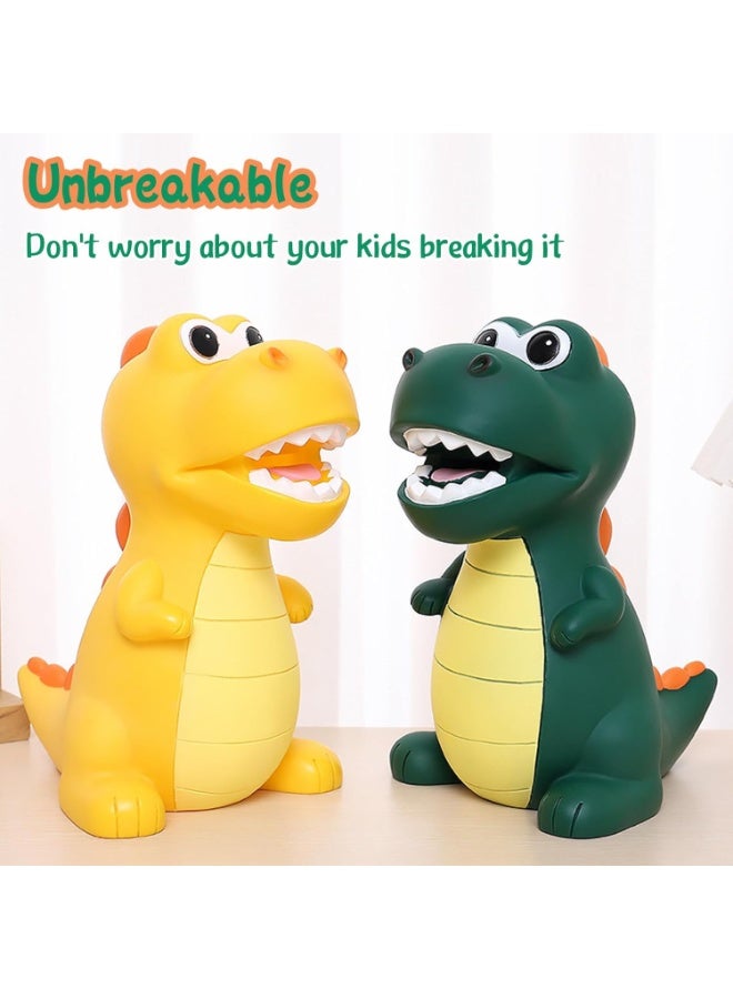 كيلا حصالة ديناصور بوليفيا للأطفال - حصالة نقود للأطفال، حصالة نقود معدنية - غير قابلة للكسر - هدايا لأعياد الميلاد، والكريسماس، وحفلات استقبال المولود الجديد - Image 4