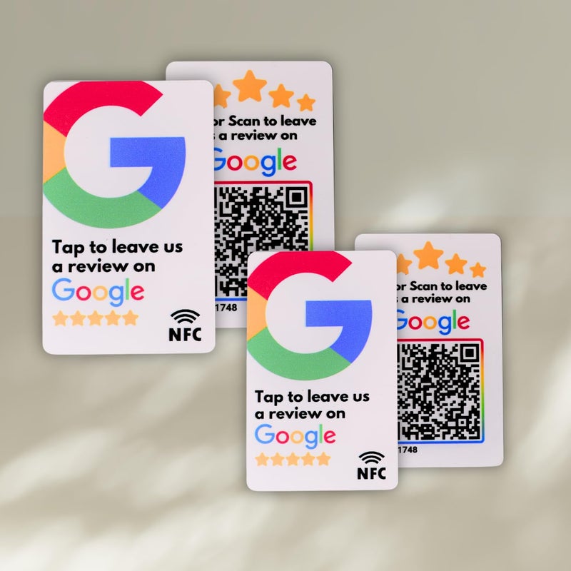 Tinydabba Review NFC Card - Pack of 2 Cards - Image 1