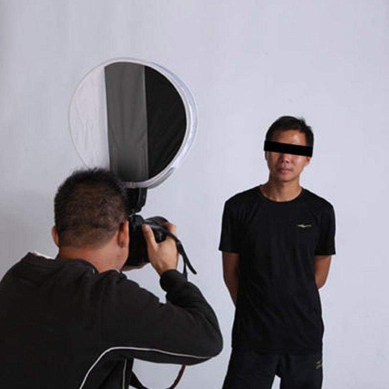Coopic 12 inch (31cm) gray card portable softbox multi-function diffuser for speedlight flashlight - Image 2