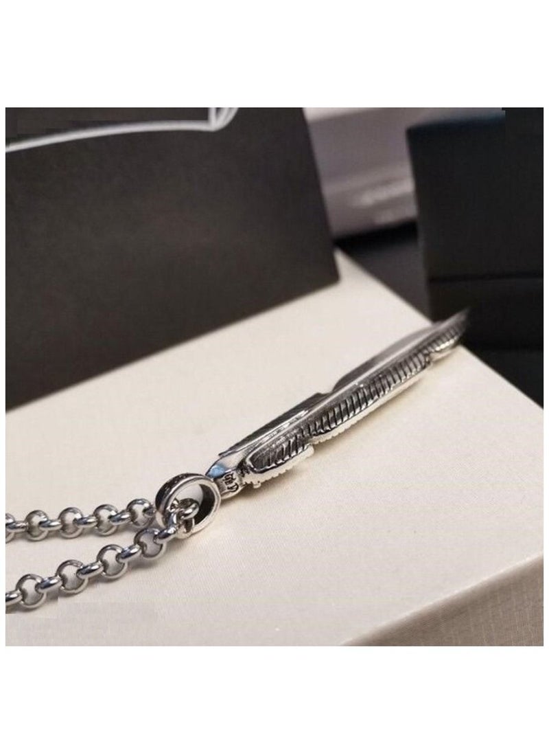Vitalia - High purity 925 sterling silver necklace, suitable for unisex - size 70 - Image 1