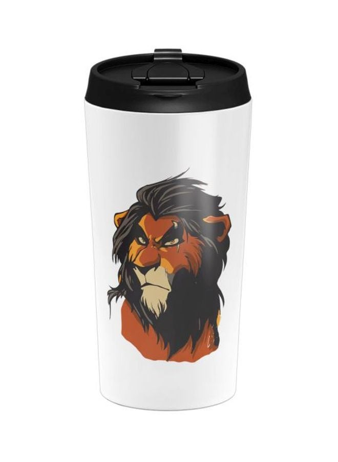 LIT Mufasa Printed Stainless Steel Tumbler With Lid - Image 1