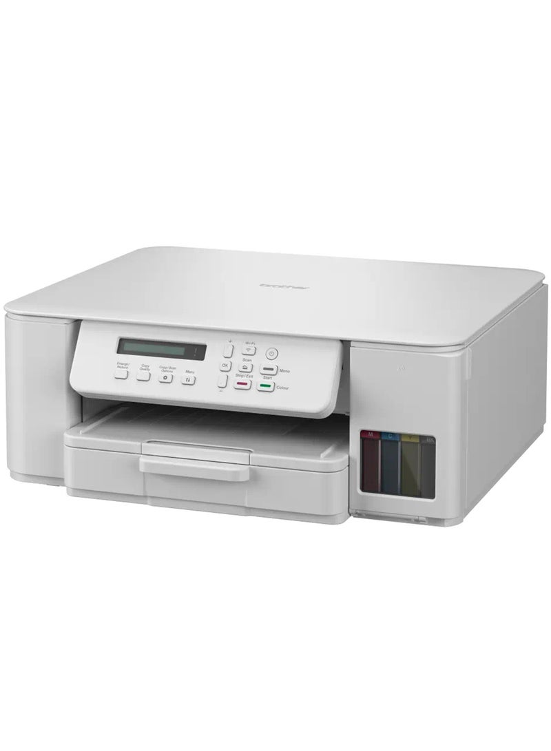 brother Wireless All In One Ink Tank Printer, DCP-T536DW, Automatic Duplex Print, Wireless & Mobile Print, Compact Design White - Image 2