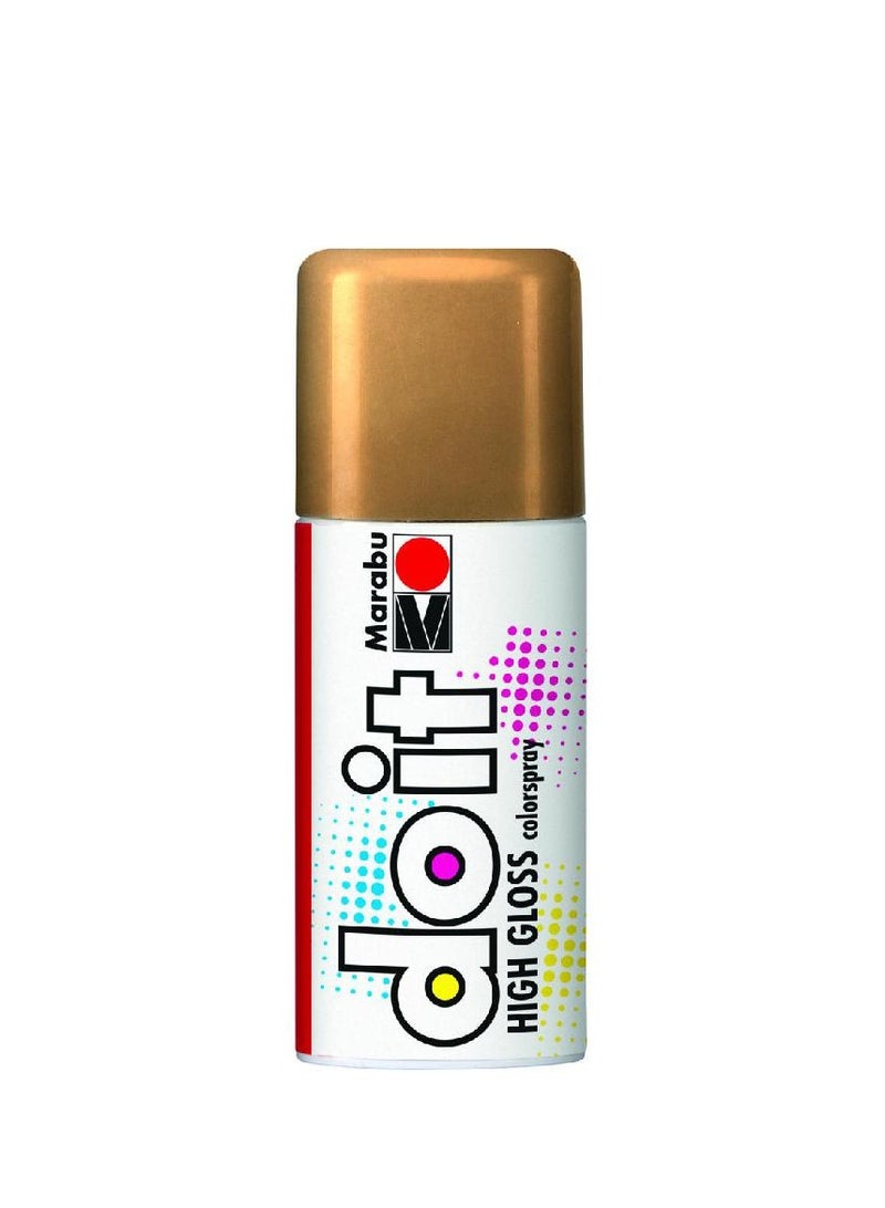 Marabu Do-it Weatherproof High Gloss Spray PaintGold150.00 ml