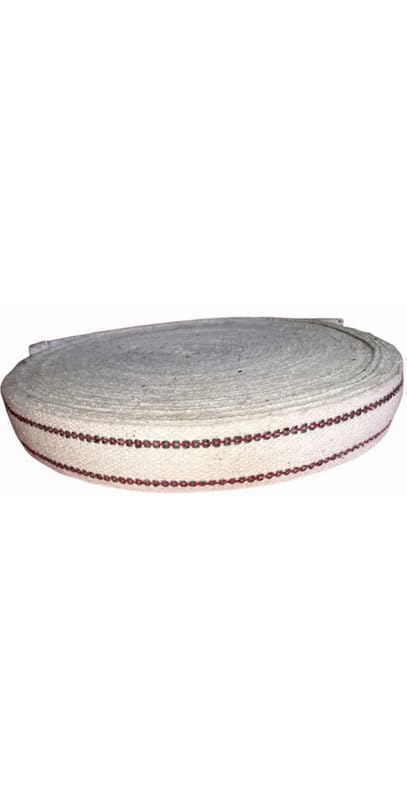 BASRAH NIWAR Patta Roll for Patta Roll Tapes of Cotton for Bags Chair Garment Satchel Home khatiyacharpai Folding Cotton 65 MTRS Long Pack of 1 - Image 1