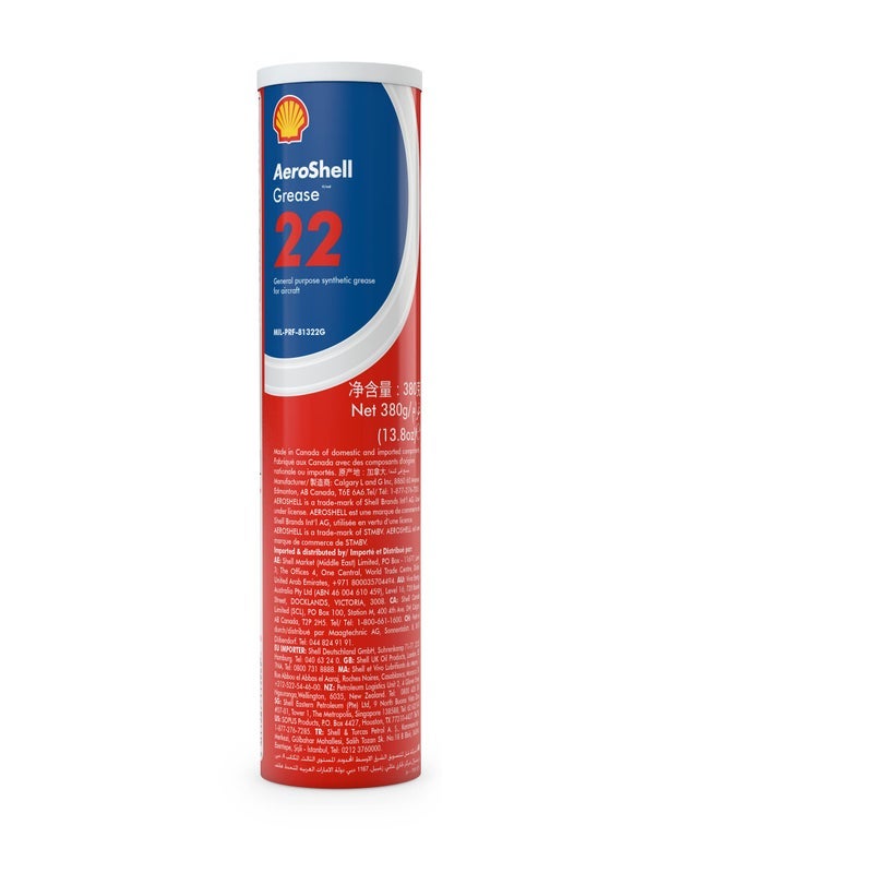 AeroShell 22 Grease Cartridge (13.8 oz) (1) - Image 1