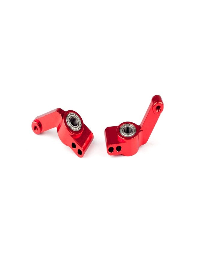 SummitLink Upgraded CNC Alloy Part Rear Axle Carrier with Bearing for 1/10 Scale Traxxas Stampede Slash Rustler Bandit 1:10 TRX 3752 TRX 5116 (Red) - Image 2