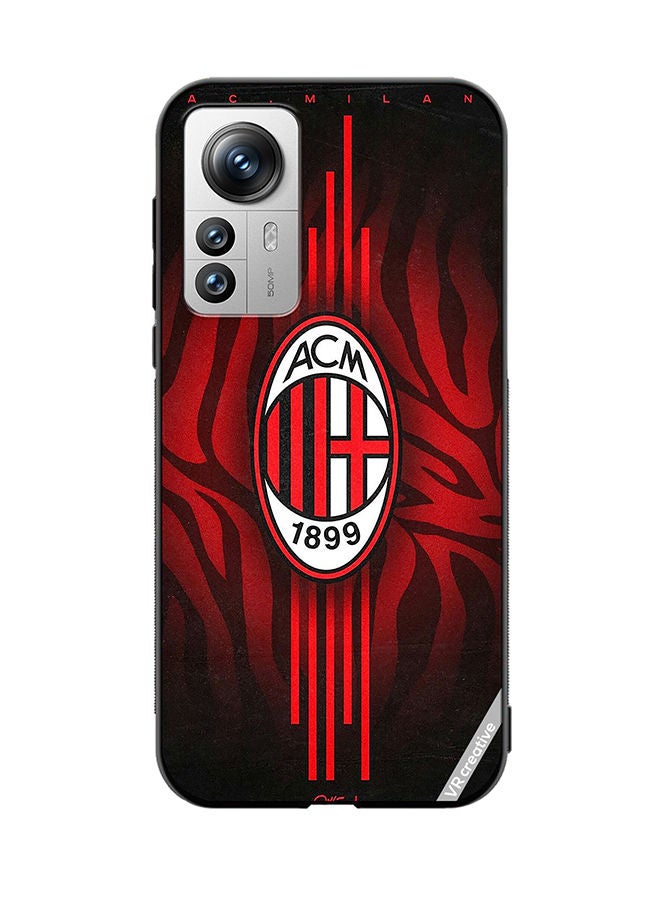 VR CREATIVE Protective Case Cover For Xiaomi 12X Acm Logo Design Multicolour - Image 1